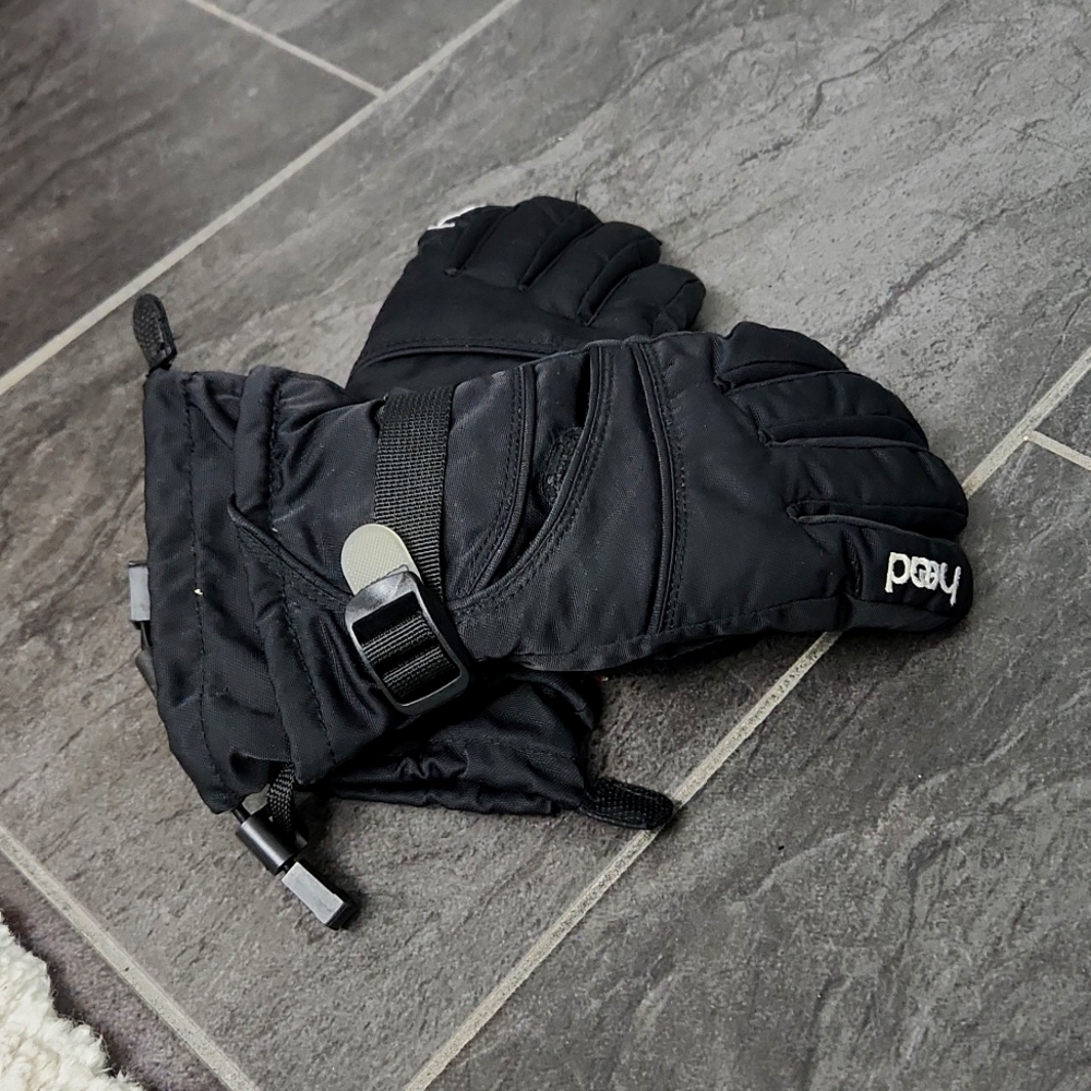 Kid ski gloves